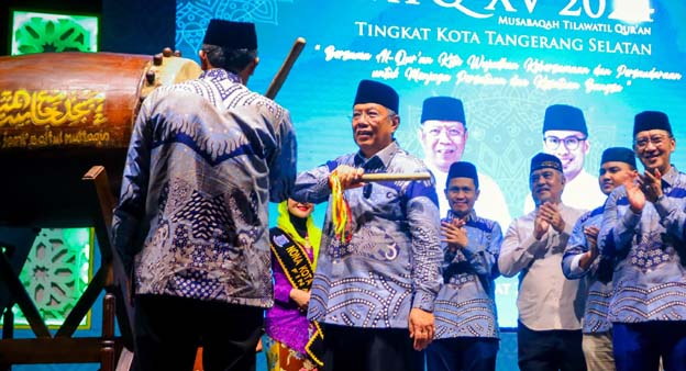 Walikota Benyamin Buka MTQ ke-XV Tingkat Kota Tangsel