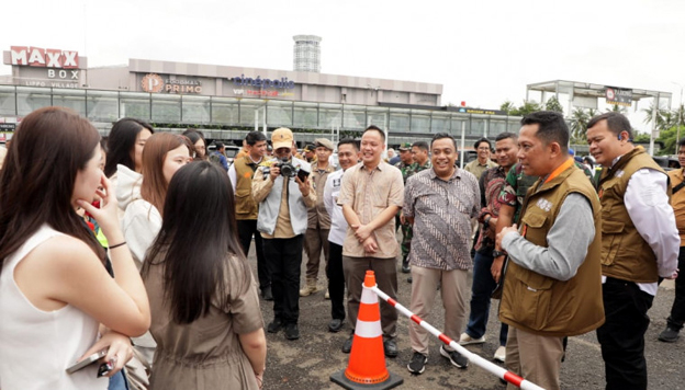 Pj Bupati Tangerang dan Forkopimda Pantau Pelaksanaan Pemilu