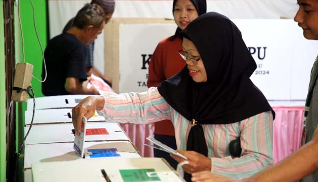 4 TPS di Kecamatan Larangan Lakukan Pemungutan Suara Susulan