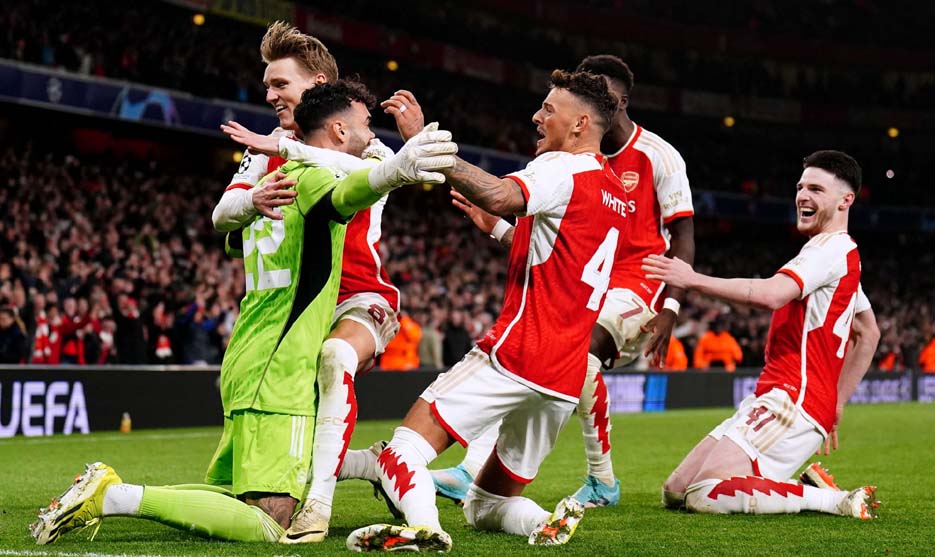 Arsenal Mengalahkan Porto 1-0 (Agg: 1-1): Adu Penalti 4-2