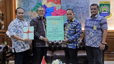 Terima 150 Sertipikat Aset, Pemkot Siap Mengulang Capaian Sertifikasi BMD Terbanyak se-Indonesia