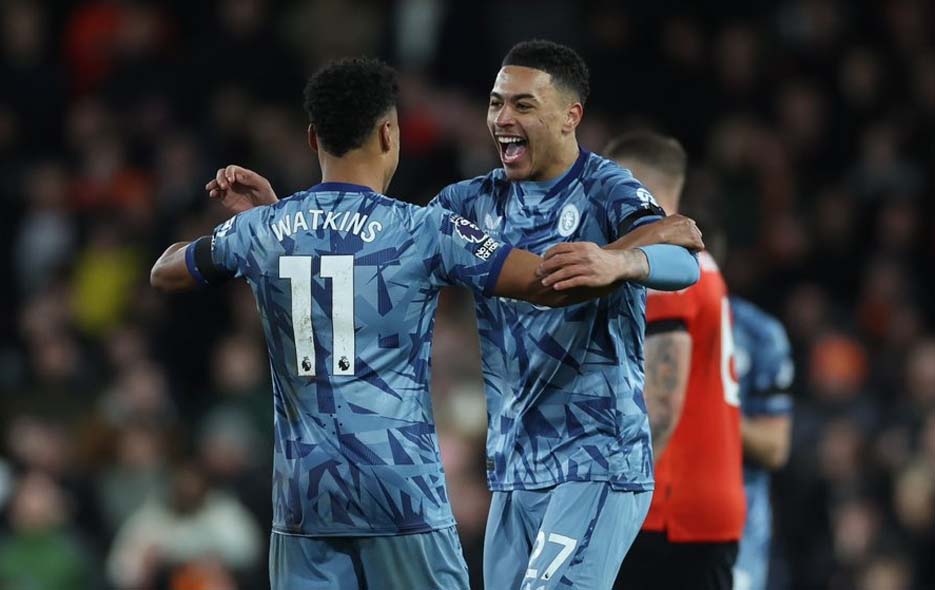 Ollie Watkins Mencetak Dua Gol Aston Villa 3-2 Ata Luton Town