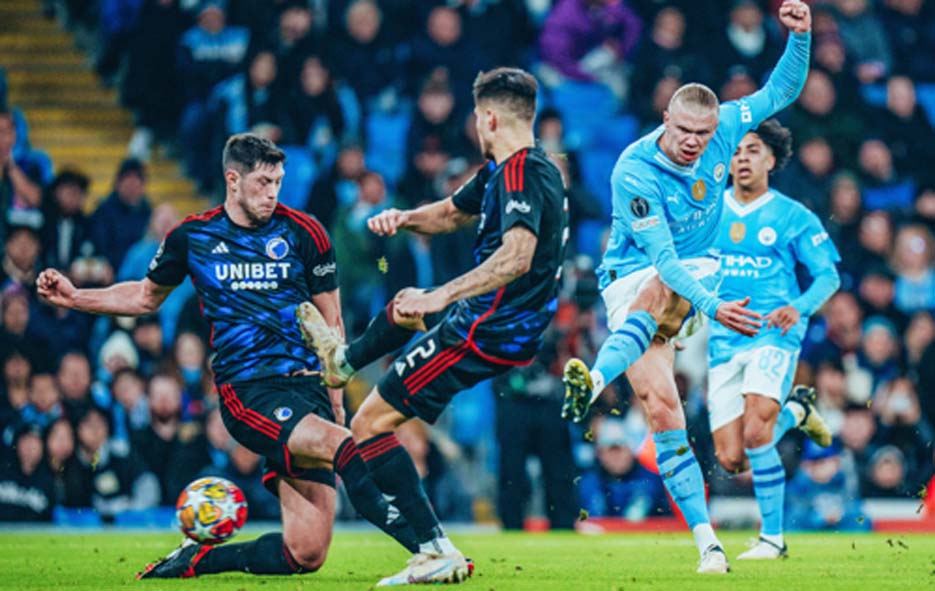 Manchester City Raih Kemenangan 3-1 Atas FC Kopenhagen (Agg 6-2)