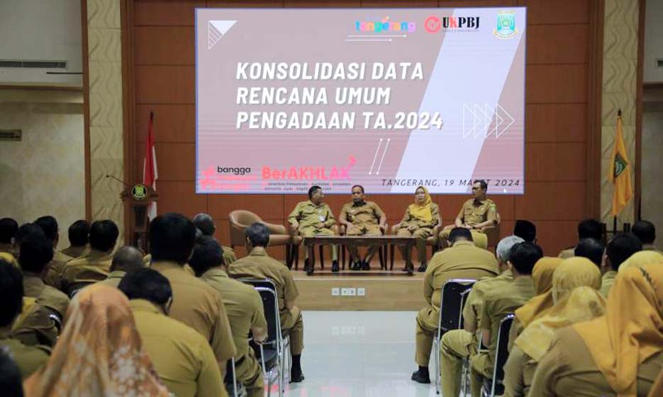 Buka Konsolidasi Data RUP, Pj: Utamakan Pengadaan Berbasis Kepentingan Publik