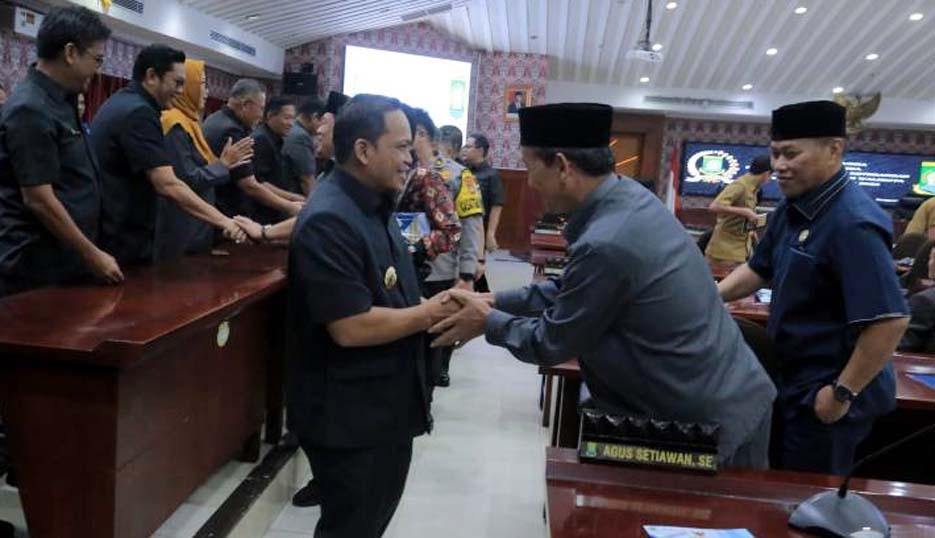 Paripurna LKPj, Pj Sampaikan Capaian Pemkot Tangerang Tahun 2023