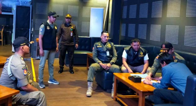 Satpol PP Kabupaten Tangerang Patroli ke Tempat Hiburan Malam