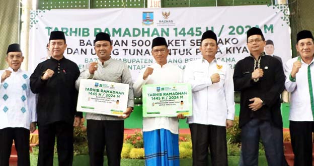 500 Kiyai di Kabupaten Serang Terima Bantuan Uang Tunai
