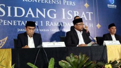 Pemerintah Tetapkan 1 Ramadan 1445 H Jatuh pada 12 Maret 2024