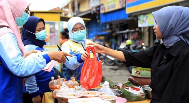 Dinkes Kota Tangerang Sidak Takjil di Kawasan Pasar Lama