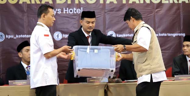KPU Kota Tangerang Gelar Rapat Pleno Rekapitulasi Suara