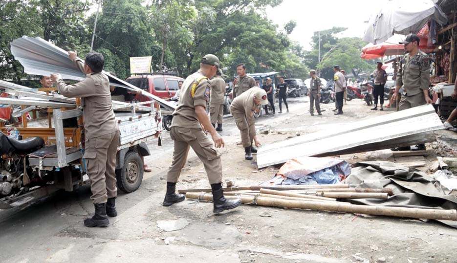 Turidi Susanto Dukung Penertiban Pasar Sipon Cipondoh