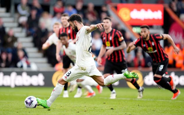 Manchester United Meraih Hasil Imbang 2-2 Melawan Bournemouth