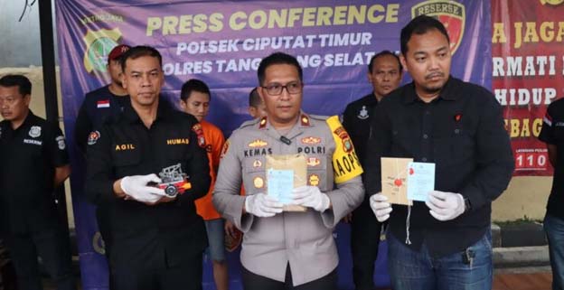 Polsek Ciptim Tangkap Dua Pelaku Pembuat Tembakau Sintetis