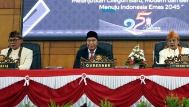 Pj Gubernur Banten Hadiri Peringatan HUT ke-25 Kota Cilegon
