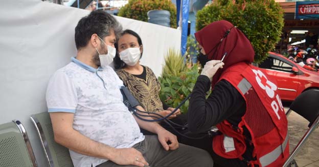 PMI Kota Tangerang Terjunkan Relawan Kesehatan di Posko Mudik