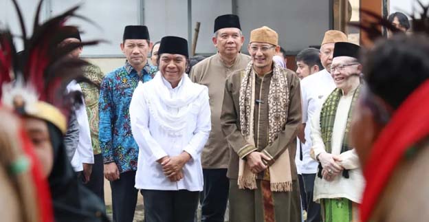 Al Muktabar Dampingi Menparekraf Launching Santri Digitalpreneur