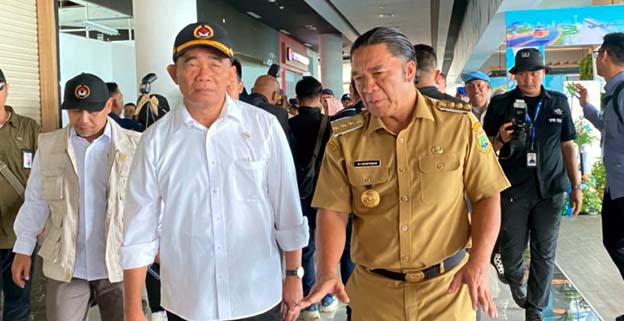 Al Muktabar Dampingi Menko PMK dan Menhub Tinjau Arus Mudik