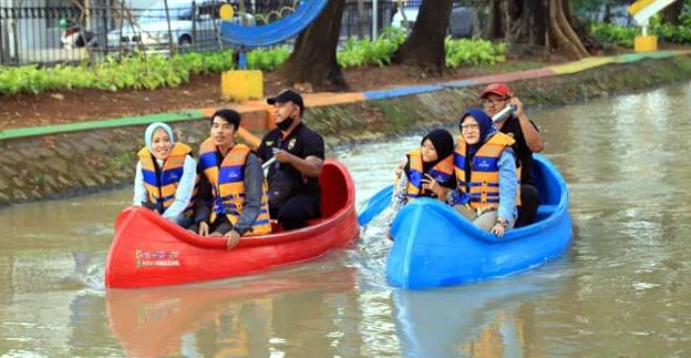 Wisata Kano Kali Sipon Alun-Alun Kota Tangerang Kembali Beroperasi