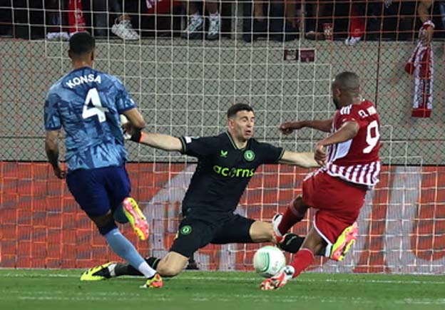 El Kaabi Bawa Olympiakos Lolos ke Final Liga Konferensi Eropa
