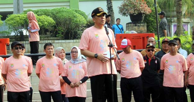 Pj Bupati Tangerang Ajak Masyarakat Jaga Pola Hidup Sehat