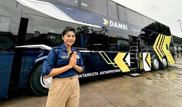 Bus Double Decker DAMRI Laris Diminati Masyarakat