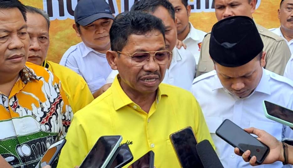 Ketum DPP Partai Golkar Dorong Sachrudin Maju di Pilkada 2024