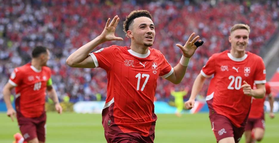 Swiss Singkirkan Italia dari Euro 2024 dengan Skor 2-0