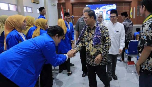Nurdin Hadiri Pelantikan Pengurus PMII Kota Tangerang