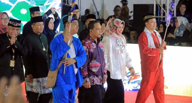 Jawara Kota Tangerang Meriahkan Karnaval Budaya Nusantara