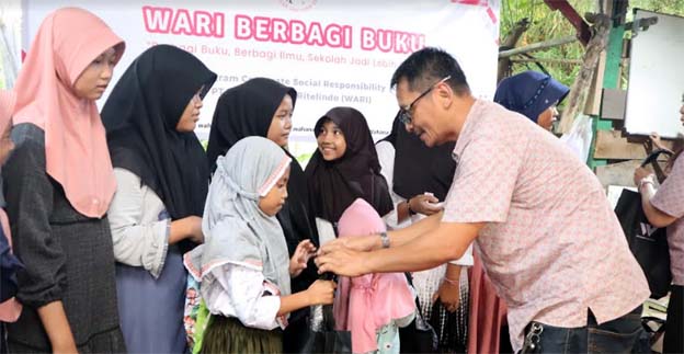 Tumbuhkan Minat Baca Pelajar, WARI Salurkan 500 Buku