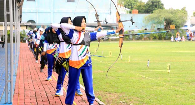 Cabor Panahan Kota Tangerang Raih 12 Medali POPDA XI Banten