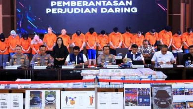 Bareskrim Polri Ringkus 464 Tersangka Kasus Judi Online