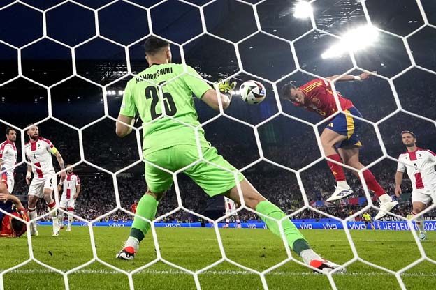 Spanyol Kalahkan Georgia 4-1 untuk Mencapai Perempat Final