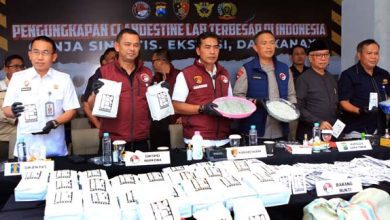 Polri Berhasil Bongkar Pabrik Narkoba di Kota Malang