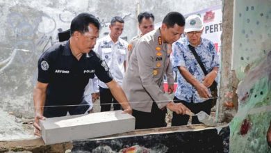 Polrestro Tangkot Lakukan Bedah Rumah Warga Karawaci