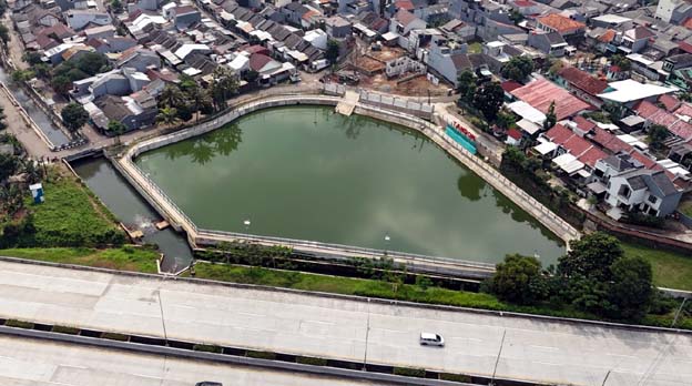 Upaya Kendalikan Banjir, Pemkot Tangsel Bangun 9 Tandon Baru