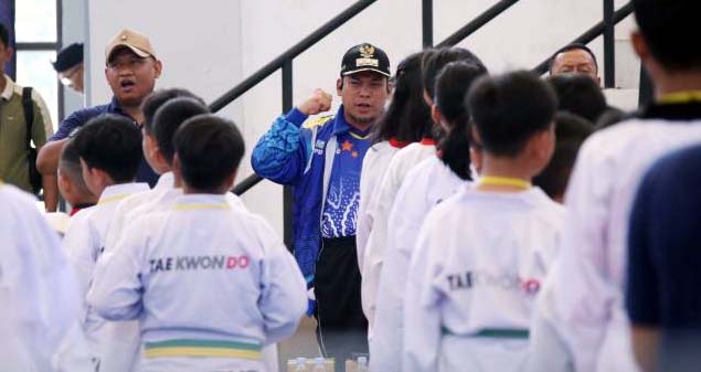 Pj Walikota Tangerang Buka Kejurnas Taekwondo Dispora