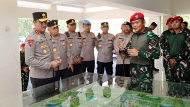 Sinegritas, Kapolda Banten Kunjungi Grup I Kopassus