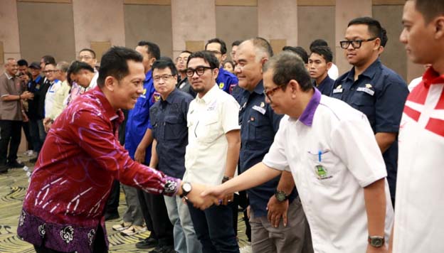 Pj Bupati Tangerang Kukuhkan Pengurus 25 Cabor KONI