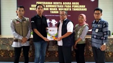 Hasil MCU 3 Paslon, KPU Kota Tangerang: Kesehatan Ketiga Paslon Masuk Kategori Mampu