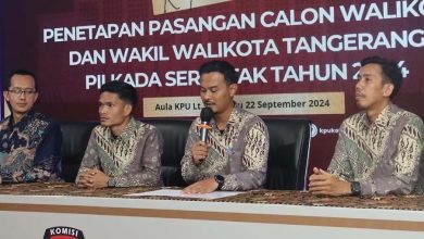 Pilkada 2024, KPU Kota Tangerang Resmi Tetapkan Tiga Paslon