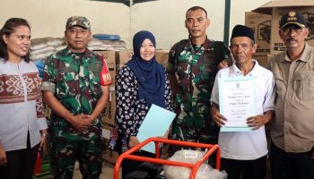 Pemkab Tangerang Salurkan Bantuan 174 Mesin Pompa Air