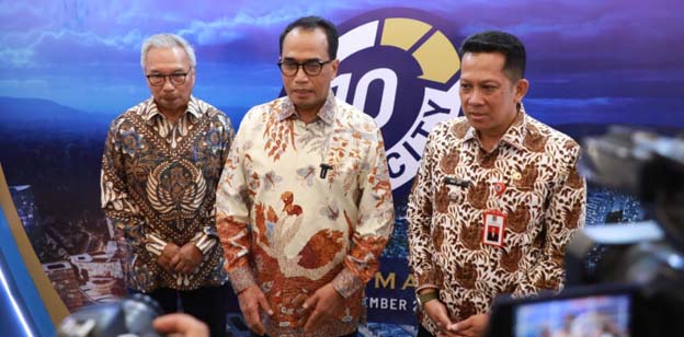 Andi Ony Dampingi Menhub Resmikan 10 Minute City