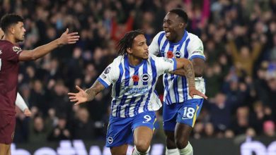 Joao Pedro dan Matt O'Riley Bawa Brighton Kalahkan Man City 2-1