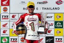 Gunakan CBR250RR, Pebalap AHRT Raih Juara ARRC di Thailand