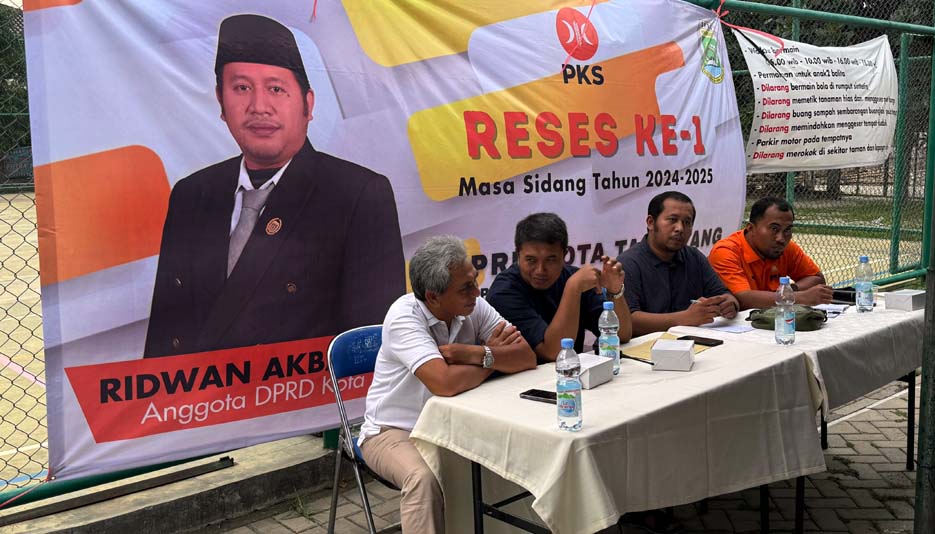 Gelar Reses, Anggota DPRD Kota Tangerang Serap Aspirasi Warga