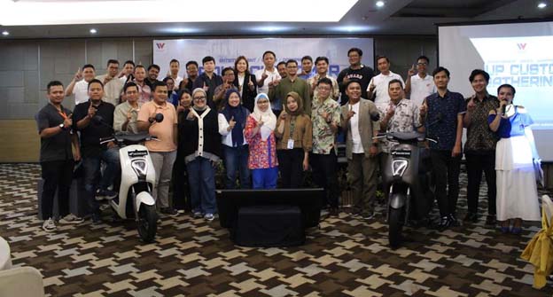 WMS Apresiasi Most Valuable Customers dan Perkenalkan EV