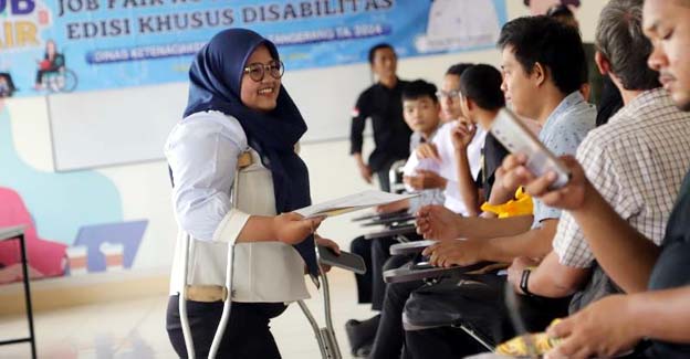 Job Fair Disabilitas Kota Tangerang Serap 34 Pencari Kerja