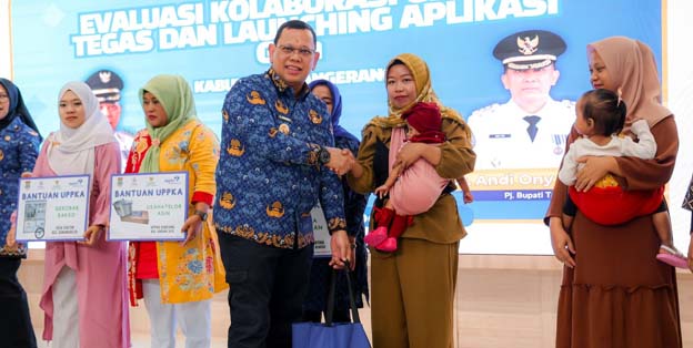 Pj Gubernur Hadiri Launching Aplikasi GTm Pemkab Tangerang