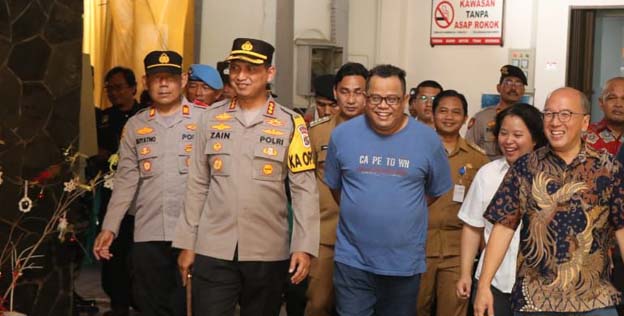 Kombes Pol Zain Cek Persiapan Pengamanan Perayaan Natal